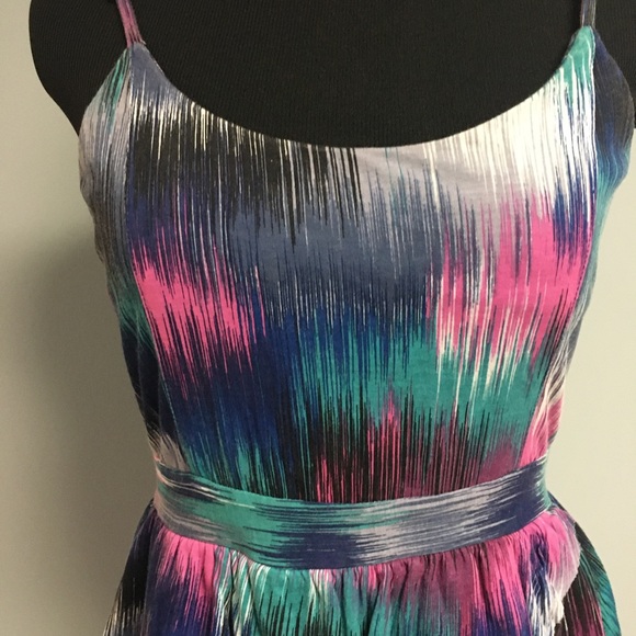 ROXY Summer Multi-Colour Layered Strappy Sundress - Picture 2 of 8